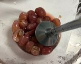 レンチン！ぶどう🍇ピューレ作り方4写真