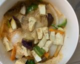 肉無豆腐簡単中華風ミートローフ味野菜炒め作り方15写真