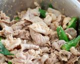 夏はこれ!豚肉とオクラの旨ごまだれ作り方4写真