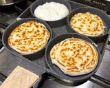米粉ナンのベーコンエッグバーガー作り方4写真