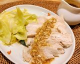 鶏胸肉とキャベツの蒸し鶏ピリ辛ねぎダレ作り方7写真