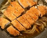 簡単！大盛りカツ丼💯スプーンでパクっと😋【8分】作り方4写真