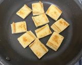 おつまみに！ パリパリ油揚げ焼き作り方1写真