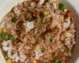 レンジ簡単レモンデミ味オムライス弁当作り方7写真