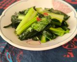 旨味を纏った小松菜のきんぴら作り方4写真