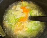 【簡単】白菜と卵の中華スープ作り方6写真