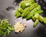 簡単！たことスナップエンドウのサラダ作り方1写真