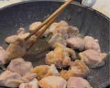 *鶏もも肉となすのごま照り焼き*作り方5写真