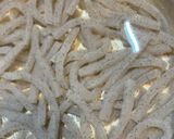 鶏レバーと糸蒟蒻の煮物作り方1写真