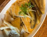 ナスと油揚げの讃岐風冷やしそうめん作り方6写真