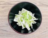 自然薯のおろしきゅうり和え作り方1写真