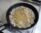 アサリと舞茸のパスタ作り方3写真