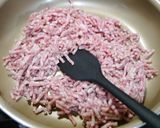 簡単！肉そぼろ作り方1写真