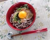 夏⛅バテに❗とろろ蕎麦(^q^)☺⛄☕作り方3写真