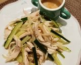 炊飯器で鶏むねの蒸し鶏とスープを同時調理作り方6写真