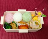 三色団子弁当☆お花見気分に作り方3写真