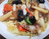 片栗失敗なし安定旨さ五目あんかけ焼きそば作り方17写真
