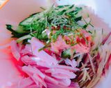 ＊コールラビと胡瓜のたらこサラダ＊作り方4写真