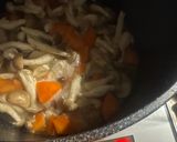 栗と鶏肉の煮物（きのこ・さつま芋で秋味覚作り方2写真