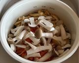 松茸の味お吸いものを使った炊き込みごはん作り方4写真