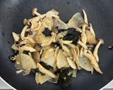 地味うま♡大根ときのこの海苔バター炒め作り方3写真