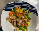 レンジビーフストロガノフ味オムライス弁当作り方4写真