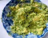 バナナとアボカドの米粉炊飯器パンケーキ作り方2写真