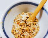納豆サラダみそ味作り方1写真