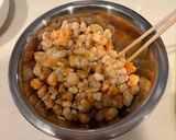 サクサク⭐︎大豆と人参の甘辛揚げ作り方6写真