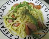 昆布茶とウィンナーエリンギのマヨパスタ😋作り方5写真