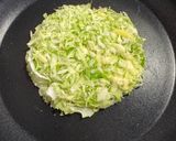 簡単節約 千切りキャベツでチーズ焼き作り方4写真