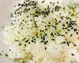 毎日のしろごはん●ごまのりごはん作り方1写真