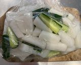 ピリ辛！大根と胡瓜の味噌キムチ和え♪作り方2写真