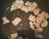 豚バラ肉とアスパラの焼きうどん作り方5写真