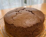 米粉のココアスポンジケーキ作り方9写真