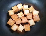 簡単今夜の夕飯厚揚なすポン酢炒め和食節約作り方6写真