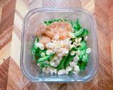 揚げ玉入り♡ゴーヤーとなめ茸の和え物作り方3写真