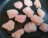時短簡単！鶏肉とさつまいもの塩レモン炒め作り方6写真