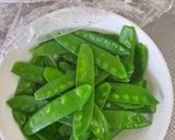 レンチン！さやえんどうのおかか和え作り方6写真