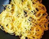 豚肉とかつお菜の塩焼きそば作り方6写真
