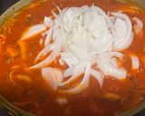 簡単♡新玉ねぎDEトマトソースパスタ作り方2写真