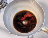 鶏唐揚げの照り焼き卵とじ作り方1写真