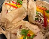 野菜たっぷり⭐︎豚ロース肉の包み焼き^ ^作り方7写真