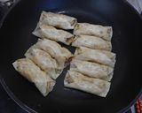 たけのこと生姜の棒餃子作り方7写真