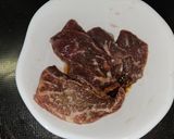 半熟卵のスタミナ焼肉たっぷり丼作り方1写真