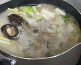 今日の鍋🍲鶏塩寄せ鍋作り方8写真