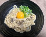 中華風カルボナーラうどん作り方6写真