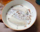 朝食に！シリアル豆乳バナナ作り方1写真