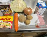 ミルクポトフ😃作り方1写真