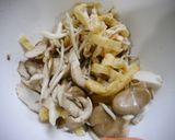 レンジで簡単！舞茸ごはん(まぜご飯)作り方1写真